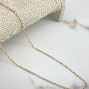 Cadena Espiga  4.4gr / 60cm / Oro Amarillo +3 $