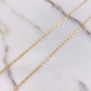 Cadena Aro Seguido 1.5gr / 45cm / 2mm Oro Amarillo +3 $