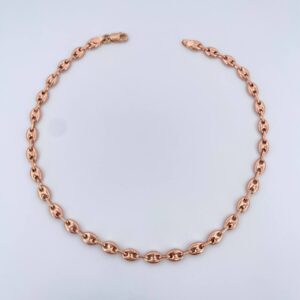 Tobillera GC 4.3gr / 24.6cm / 4mm Oro Rosa 18K & Tobillera GC 4.3gr / 24.6cm / 4mm Oro Rosa 18K &