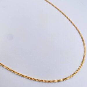 Cadena Cubana 10.7gr / 60.5cm / 2mm Oro Amarillo +0 18K & Cadena Cubana 10.7gr / 60.5cm / 2mm Oro Amarillo +0 18K &