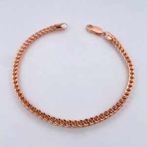 Pulso Franco 7gr / 21.8cm / 3.3mm Oro Rosa +4 18K & Pulso Franco 7gr / 21.8cm / 3.3mm Oro Rosa +4 18K &