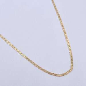 Cadena Escalera 4.1gr / 60cm / 1.6mm Oro Amarillo +3 18K $