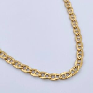 Cadena Escalera 9.65gr / 60cm / 4.3mm Oro Amarillo +3 18K $
