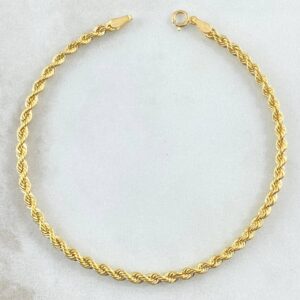 Pulso Lazo 3.2gr / 20cm / 3.3mm Oro Amarillo +3 18K