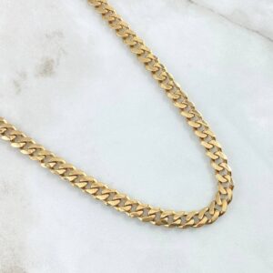Cadena Cubana 21.65gr / 48cm / 6.2mm Oro Amarillo Nac.Esp 18K