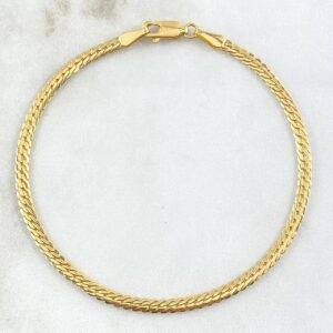 Pulso Serpiente 2.5gr / 19cm / 2.9mm Oro Amarillo +3 18K