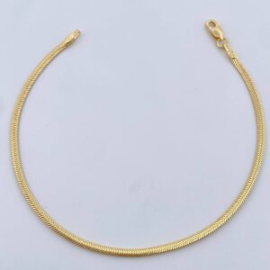 Pulso Serpiente 2.75gr / 19.3cm / 1.05mm Oro Amarillo +3 18K &