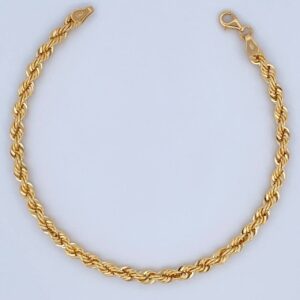 Pulso Lazo 3.8gr / 20cm / 3.7mm Oro Amarillo +3 18K $