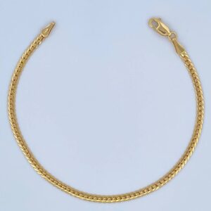 Pulso Serpiente 2.55gr / 19cm / 2.7mm Oro Amarillo +3 18K $