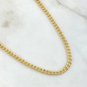 Cadena Cubana 12gr / 70cm / +0 Oro 18K * Cadena Cubana 12gr / 70cm / +0 Oro 18K *