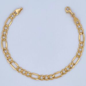 Pulso Figaro 4.3gr / 19.3cm / +0Oro 18K &
