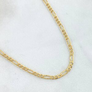 Cadena Figaro 3.3gr / 60cm / +0 Oro 18K Cadena Figaro 3.3gr / 60cm / +0 Oro 18K
