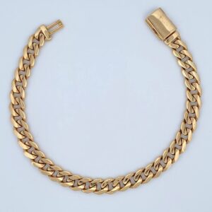 Pulso Cubano 12.85gr / 21cm / Nac.Esp. Oro 18K $