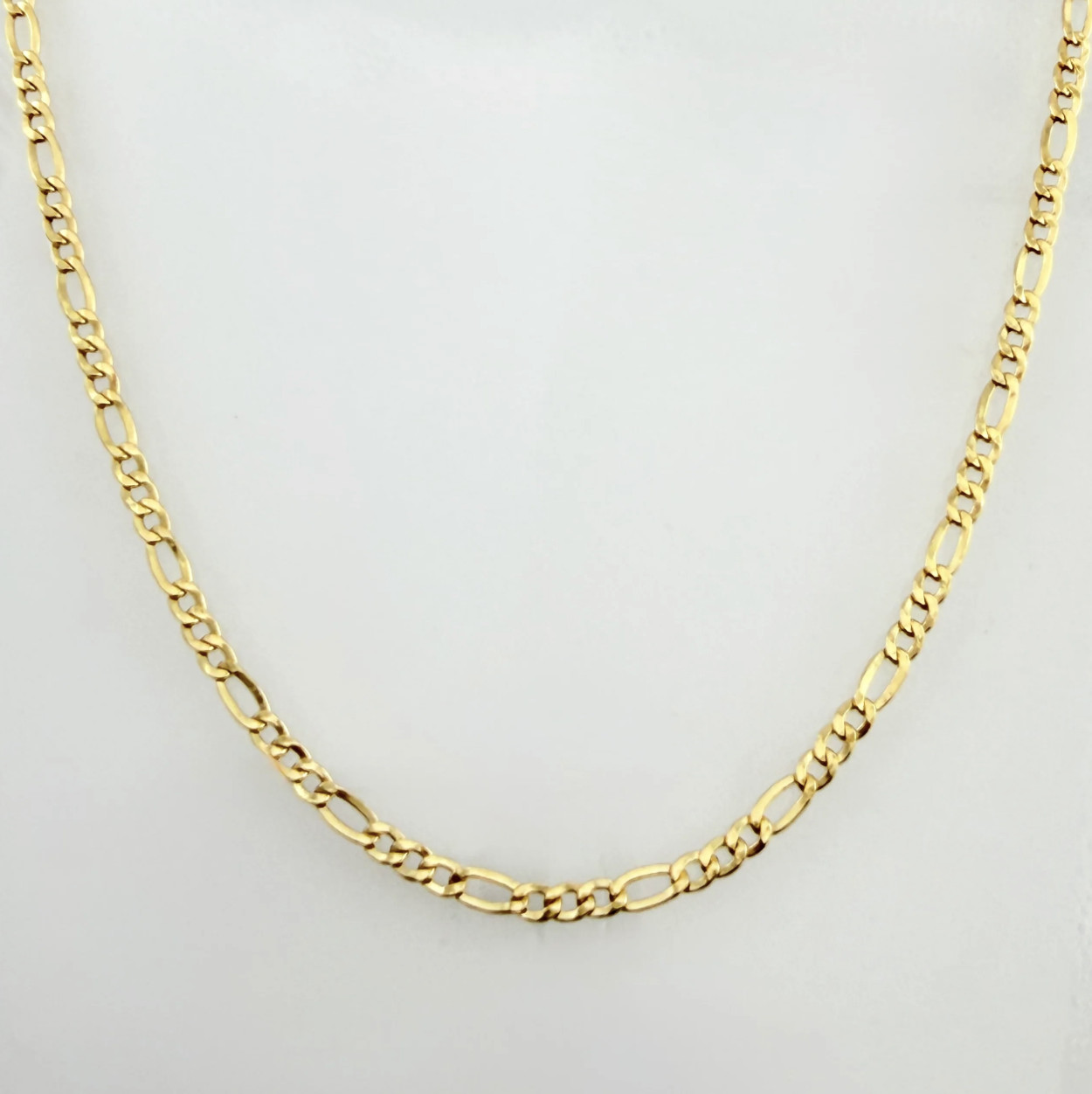 Cadena Figaro 2.65gr / 40cm / 2.3mm Oro Amarillo +1 18K *