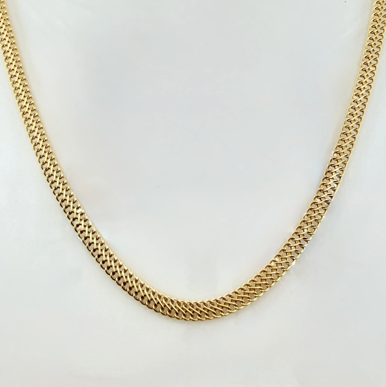 Cadena Sedusa 2.95gr / 50cm / 3.2mm Oro Amarillo +3 18K ©