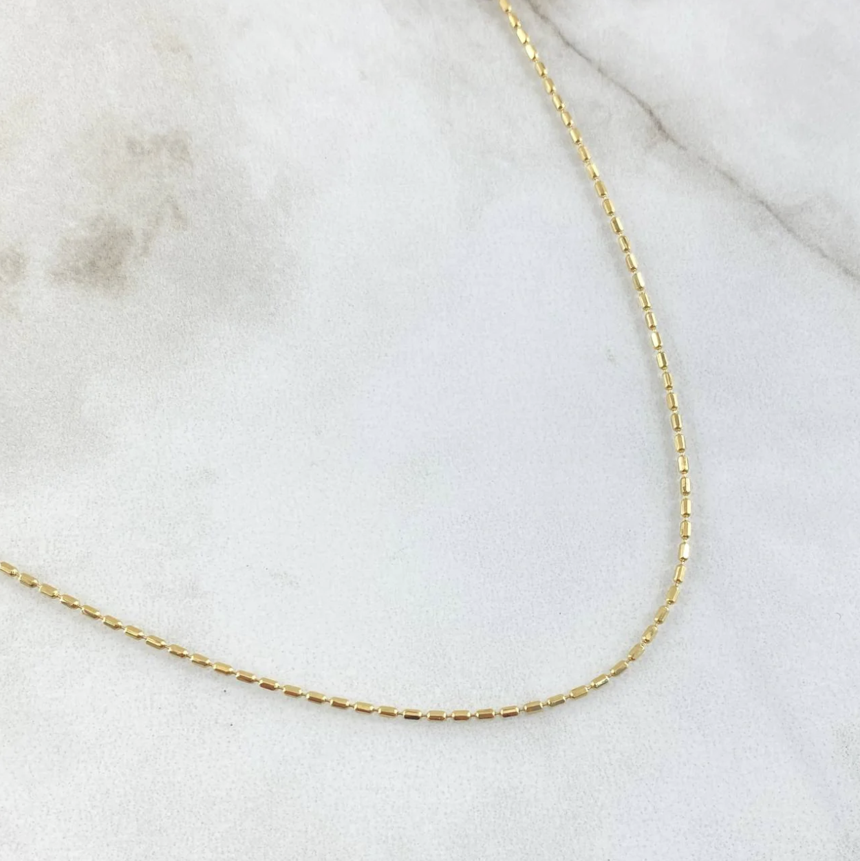 Cadena Morse 2.75gr / 60cm / Oro Amarillo +3 18K