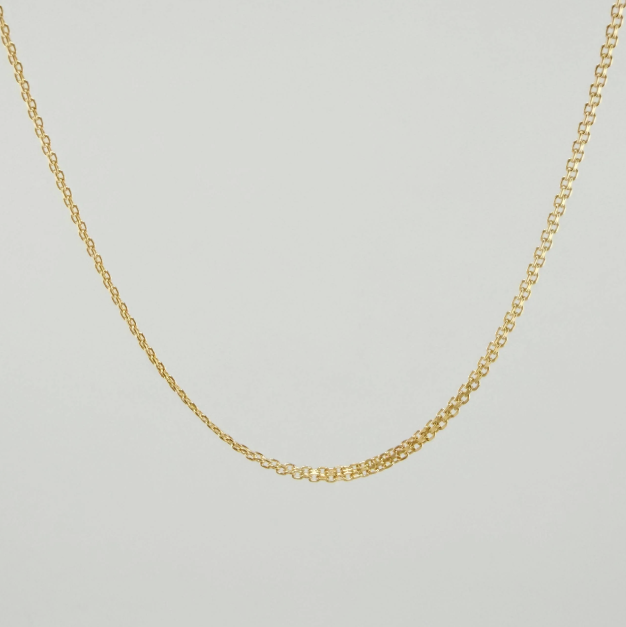 Cadena China 2.7gr / 50cm / 1.4mm Oro Amarillo +1 18K