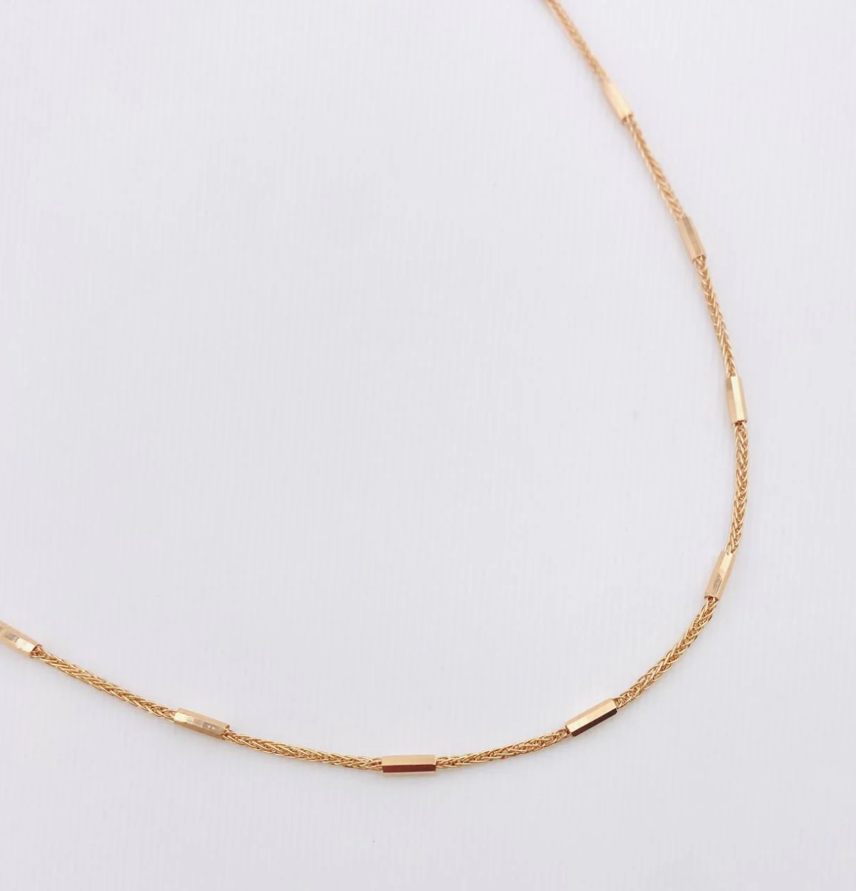 Cadena Franco Cilindros 2.9gr / 45cm / 1.4mm Oro Rosa +3 18K ©