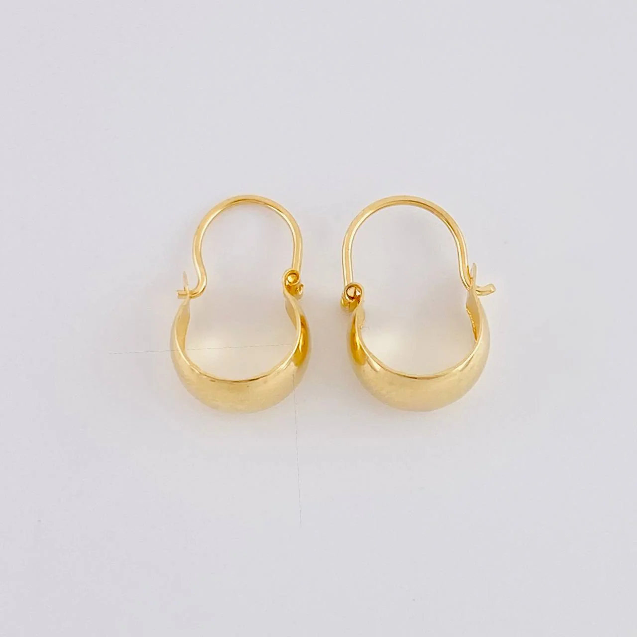 Candongas Ash 0.75 g / 1.6 cm Oro Amarillo 18K