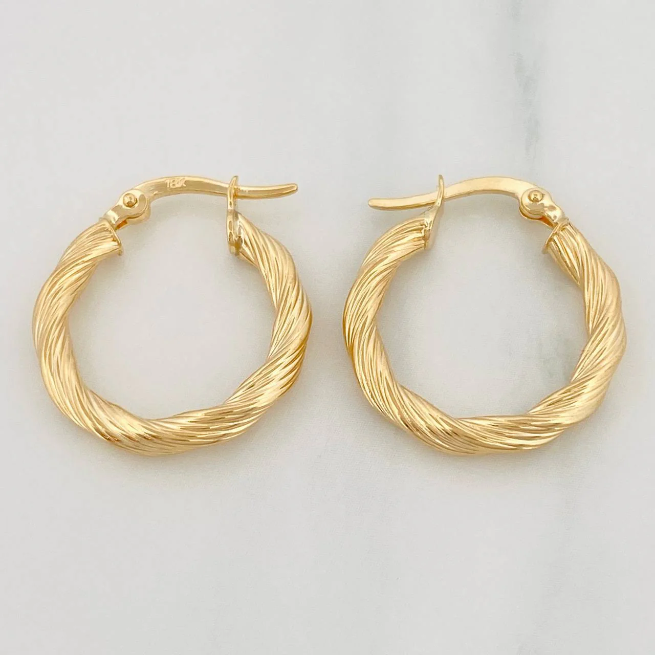 Candongas Ivy 1.95 g / 2 cm Oro Amarillo 18K