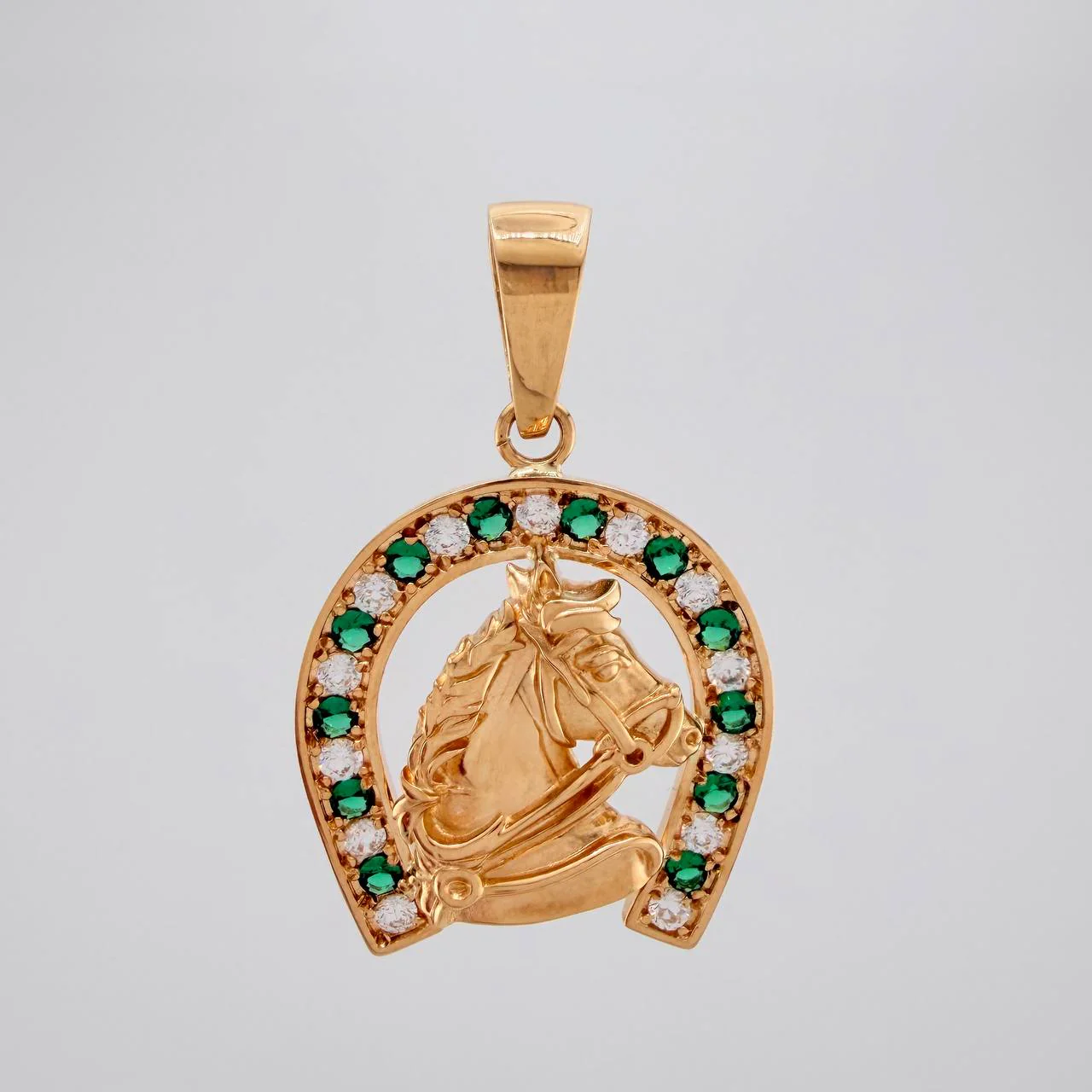 Dije Herradura Caballo 11.75gr / 4.5cm / Oro Amarillo 18K