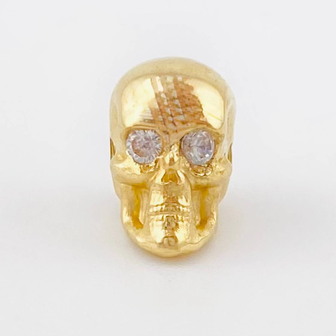 Herraje Calavera 3.4gr / 1cm / 5mm Oro Amarillo 18K