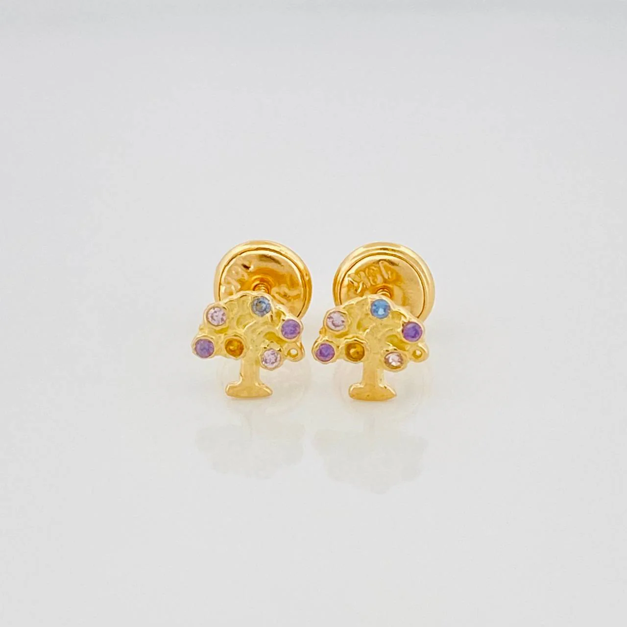Topos Arbol 0.85 g / 4.2 mm Oro Amarillo 18K