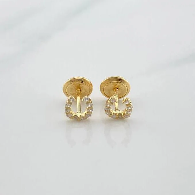 Topos Herradura 0.65gr / 5.52mm Oro Amarillo 18K