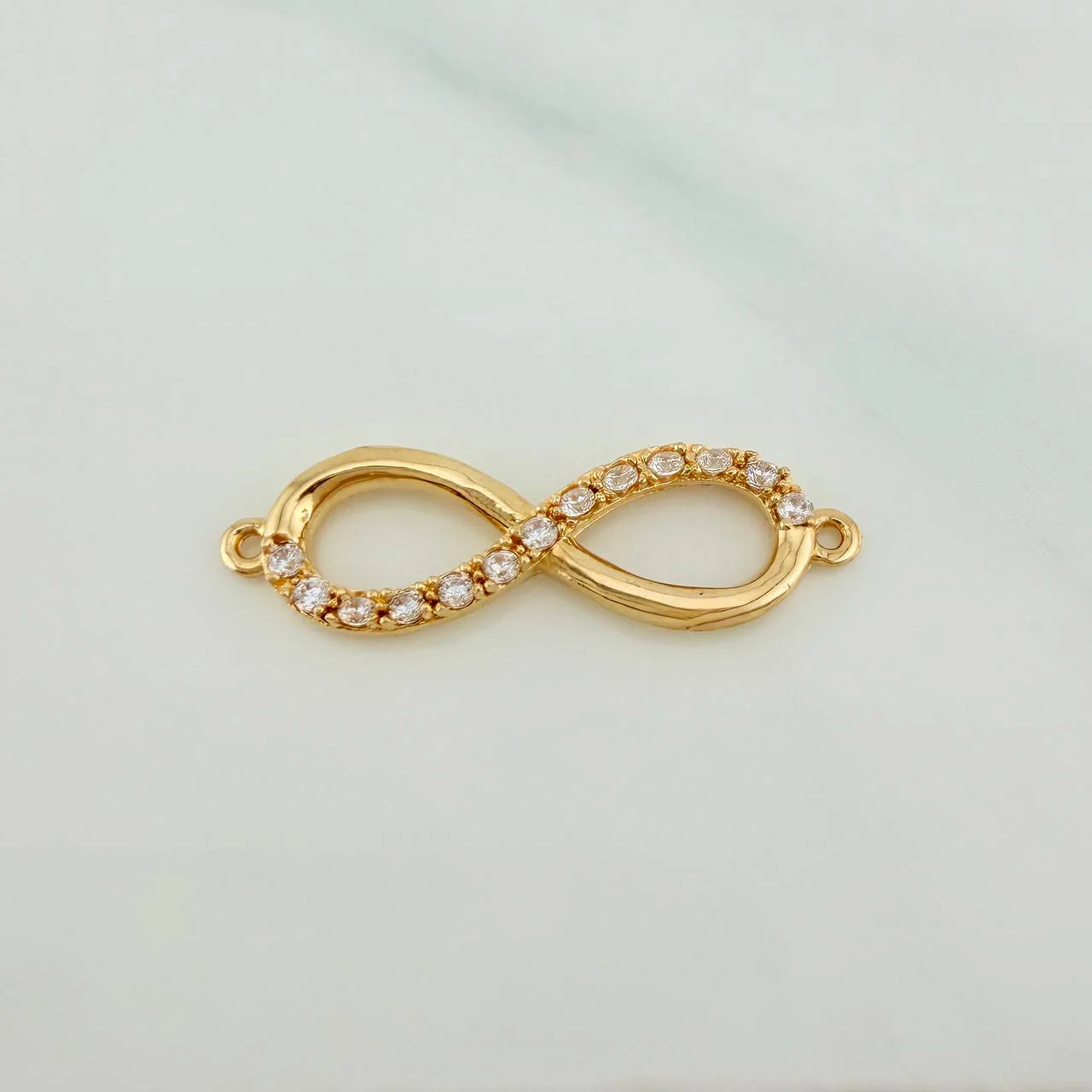 Herraje Infinito 1.55gr / 2.7cm / Oro Amarillo 18K